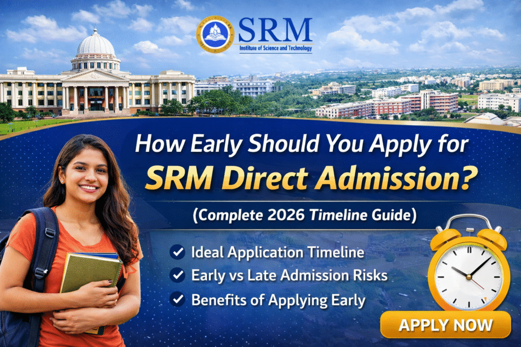 direct admission in srm ktr