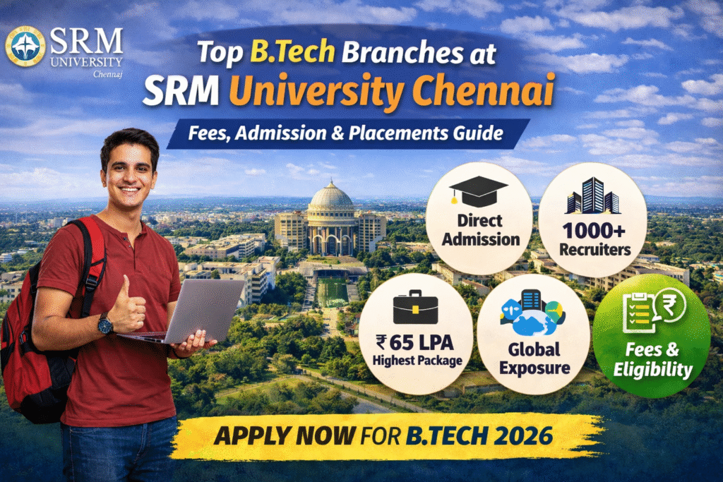 srm university chennai b.tech fees structure